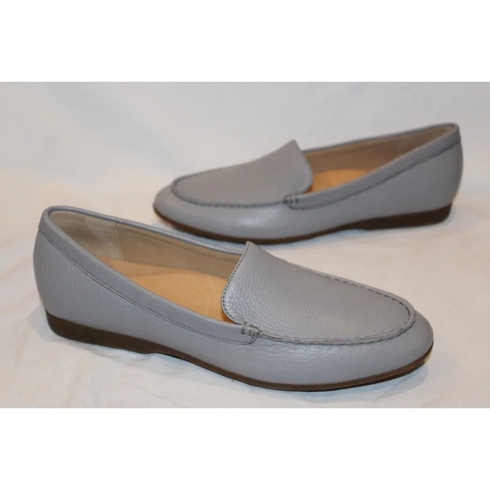 DANSKO‎ Larisa Woman Comfort Flats Loafers Shoes Pewter Leather EU 41 US 10.5-11